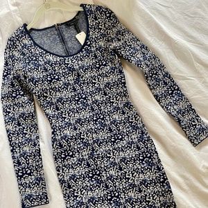 BCBGMaxAzria Sheena Carbon Combo Bandage Dress, Bodycon